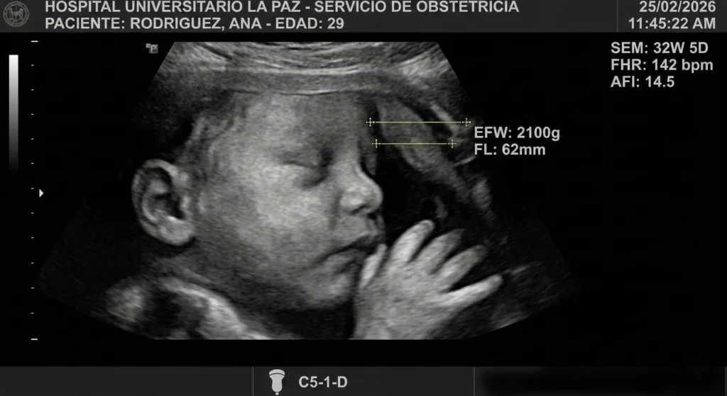 ecografia semana 32
