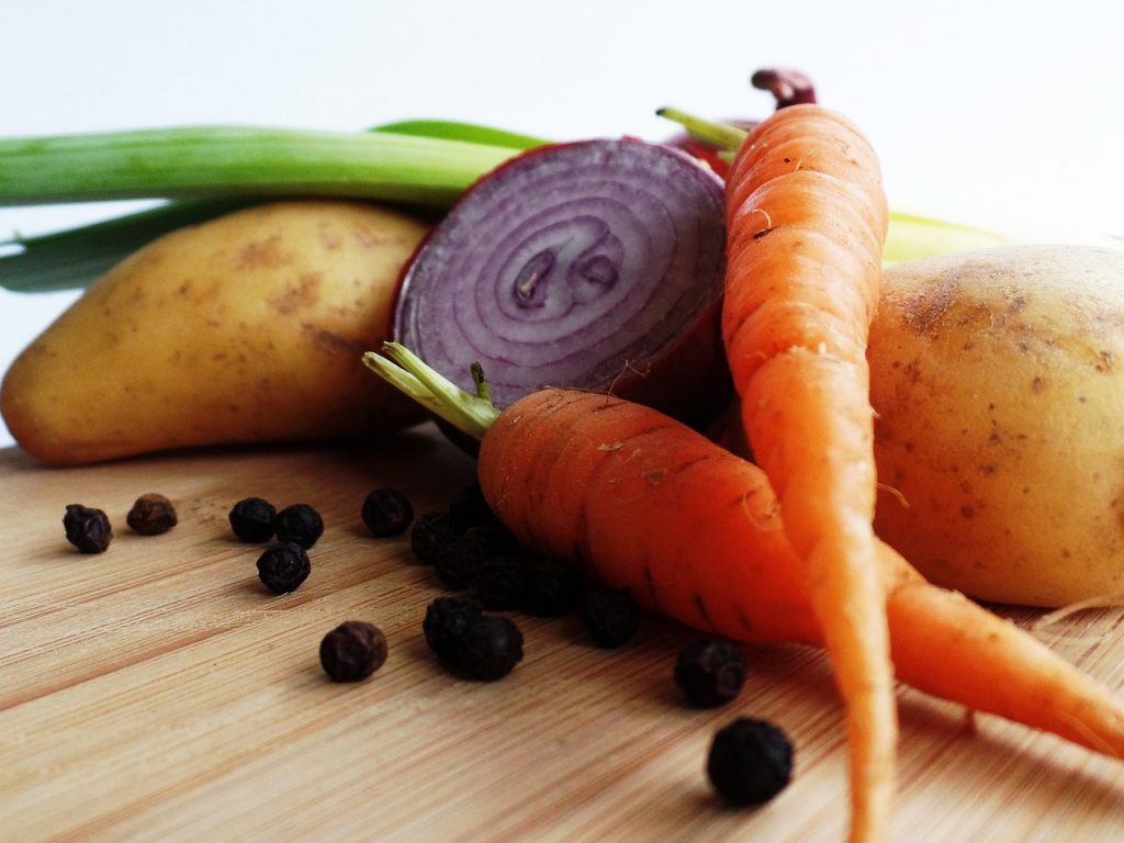 pure de verduras