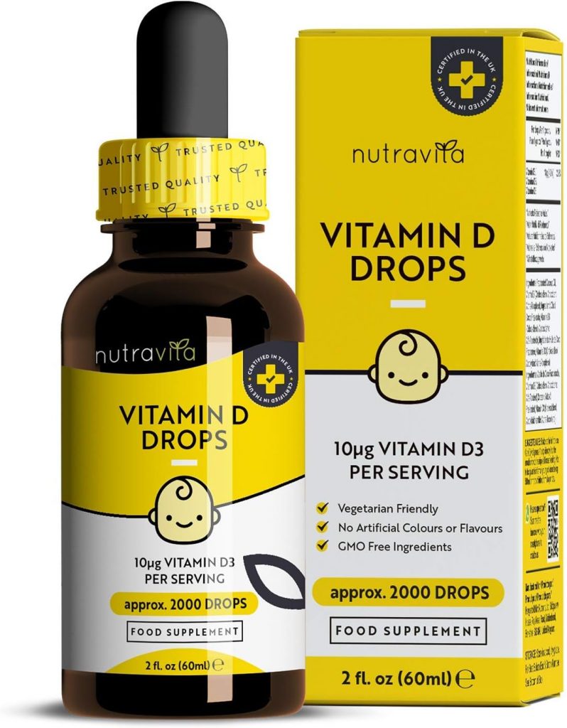 vitamina D para el bebe