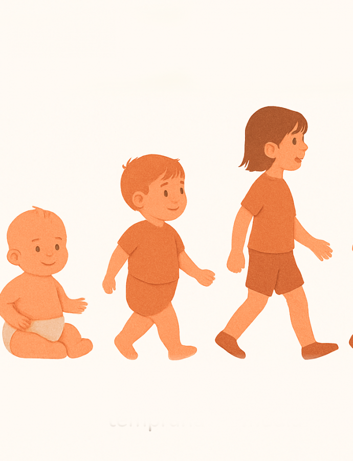 Etapas del desarrollo; ¿en cuál se encuentra tu peque?