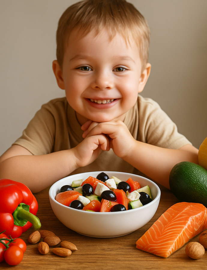 La dieta mediterránea como base de la alimentación infantil
