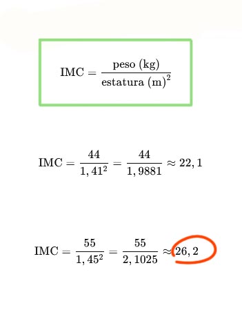 IMC calcular obesidad infantil