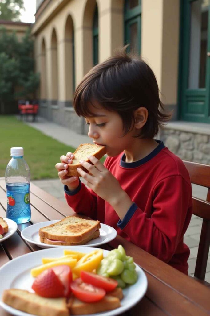 necesidades nutricionales almuerzo saludable