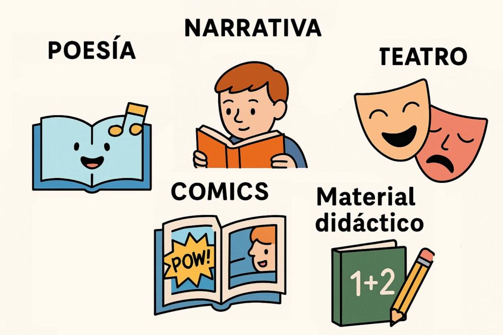 generos literatura niños