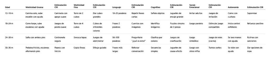 hitos y estimulacion CIR2