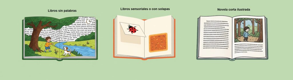 tipos albumes ilustrados