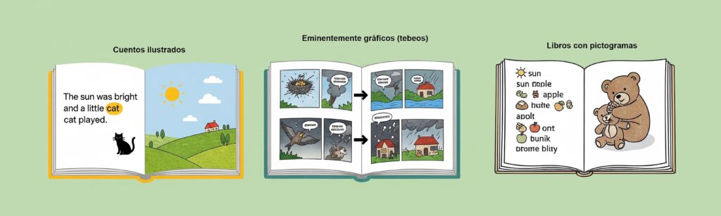 tipos albumes ilustrados
