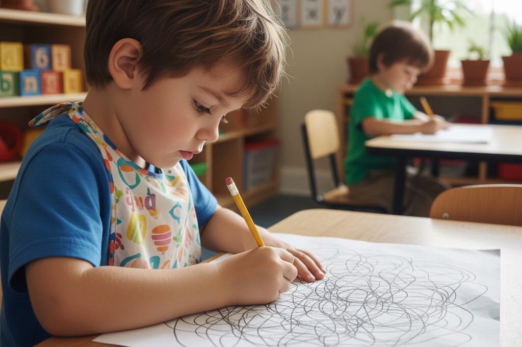 ¿A qué edad dibujan los niños? Etapas de la motricidad gráfica