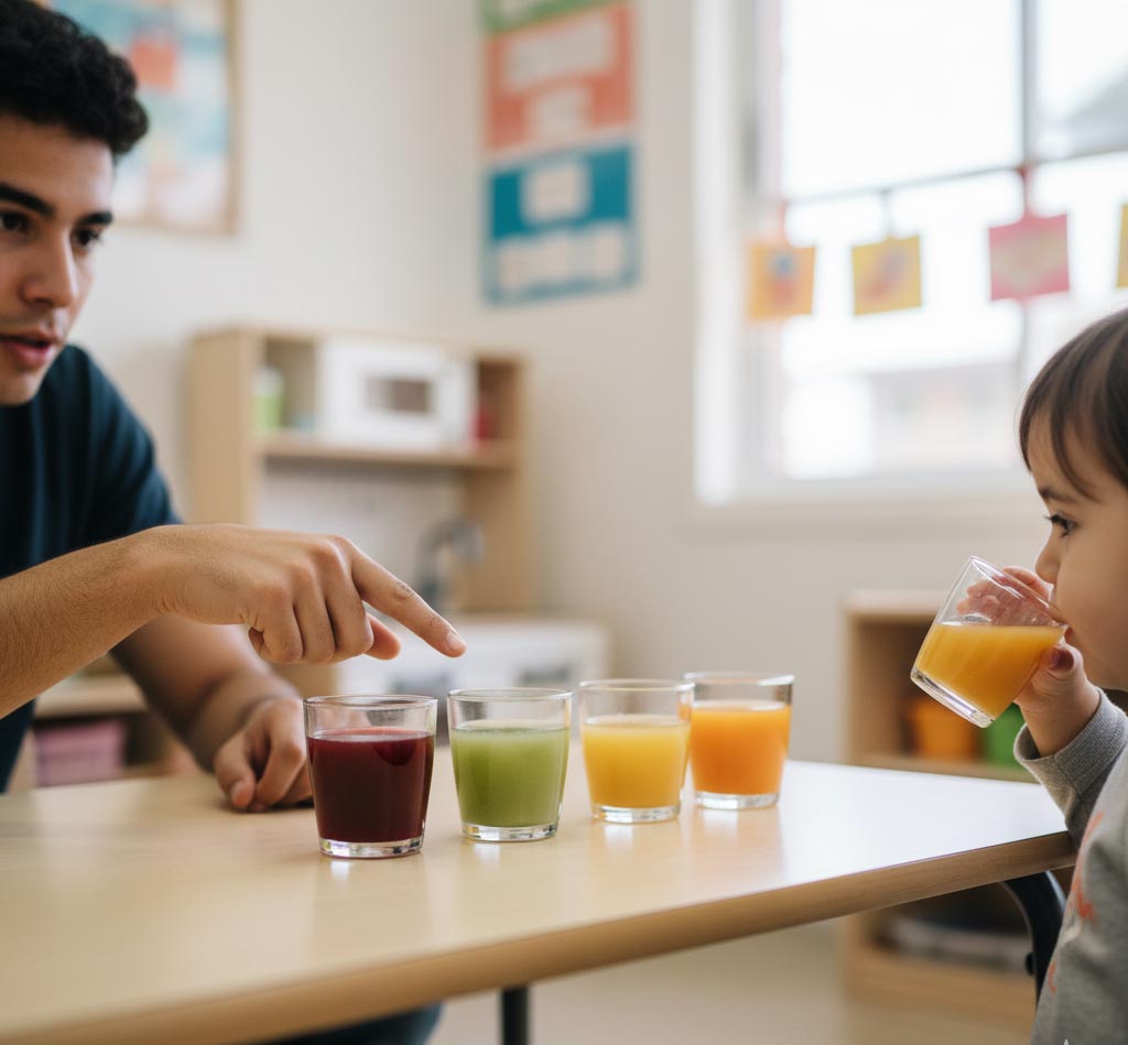 cómo estimular los sentidos actividades estimulacion gusto 24-36