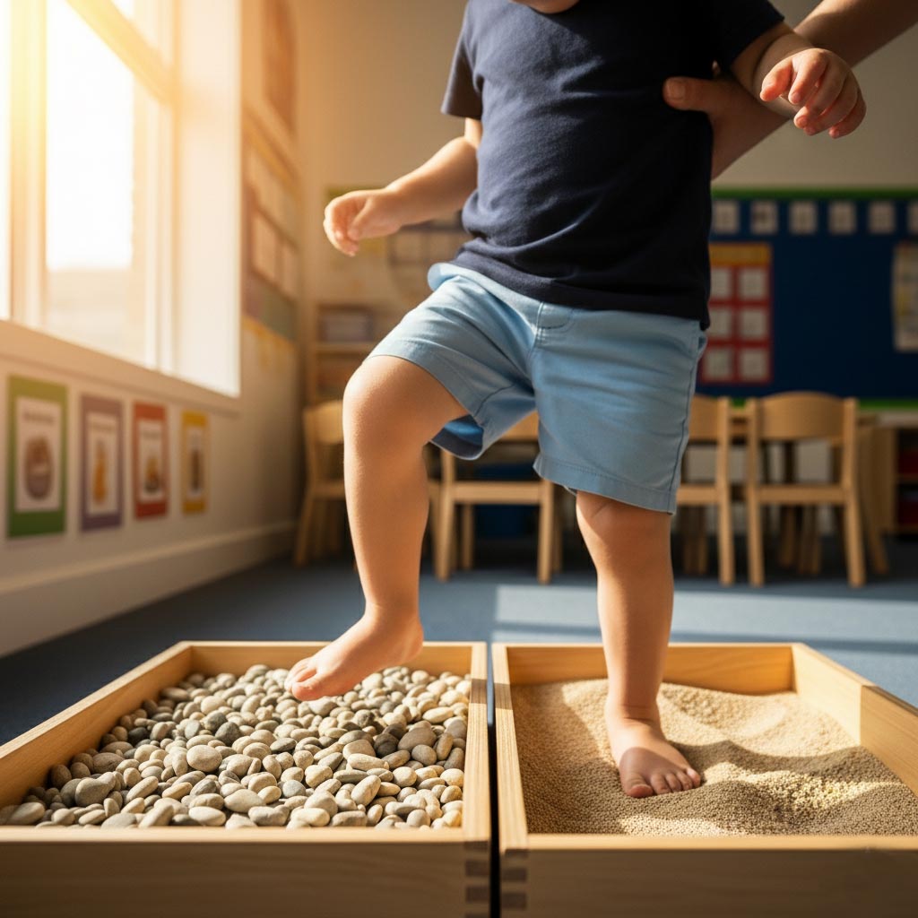 cómo estimular los sentidos actividades estimulacion tacto 24-36