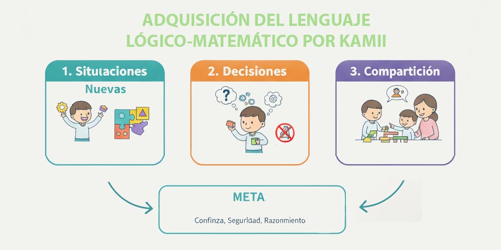 adquisicion del lenguaje lógico-matemático por Kamii