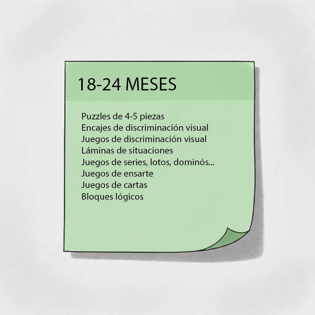 estimular vista materiales 18-24 meses