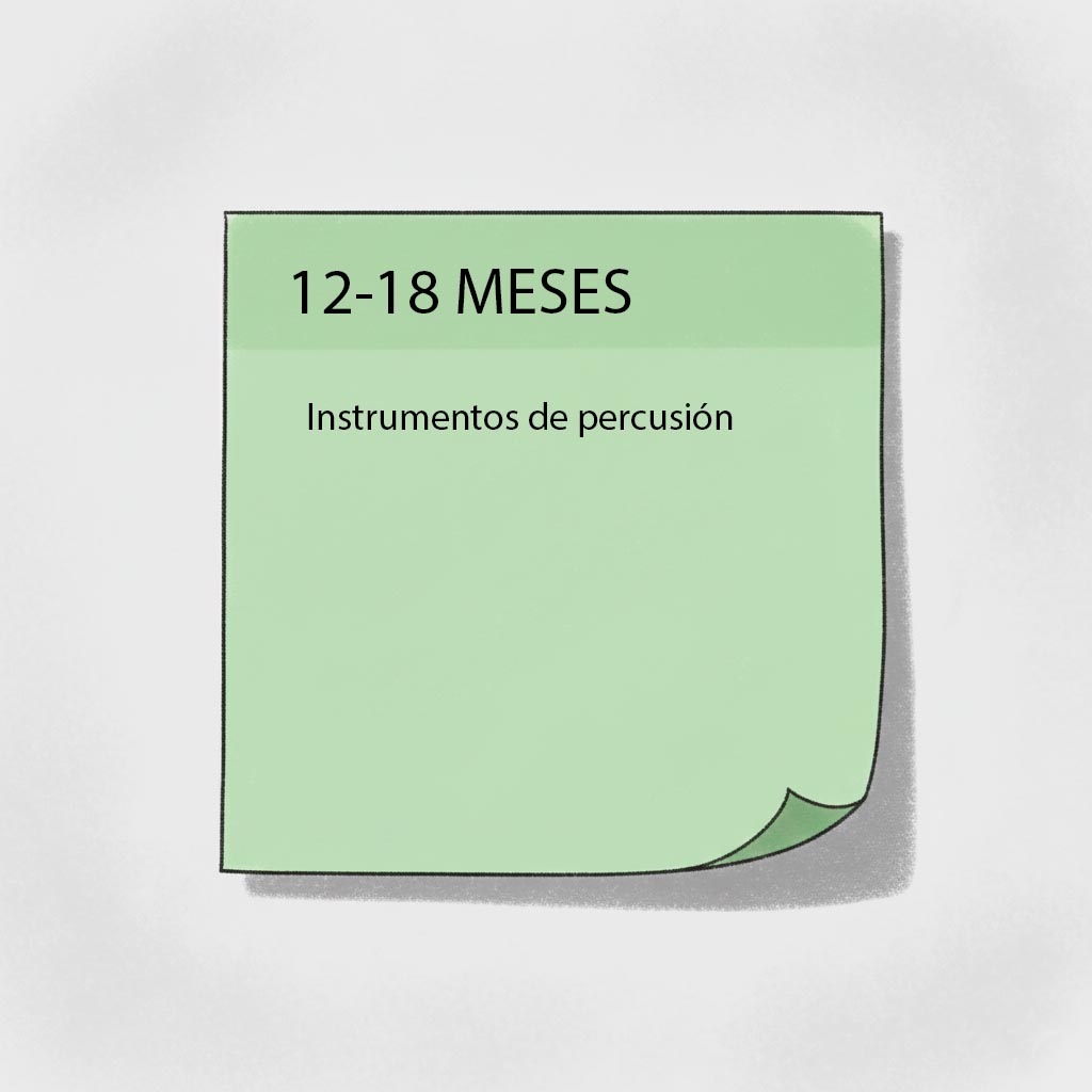 cómo estimular los sentidos materiales estimulacion oido 12-18 meses