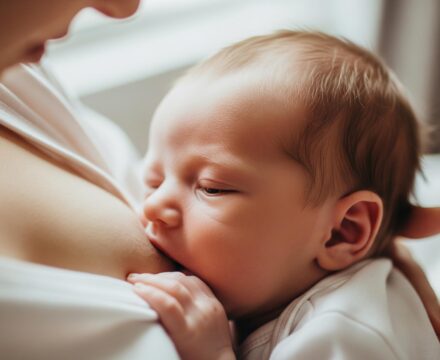posturas para dar el pecho