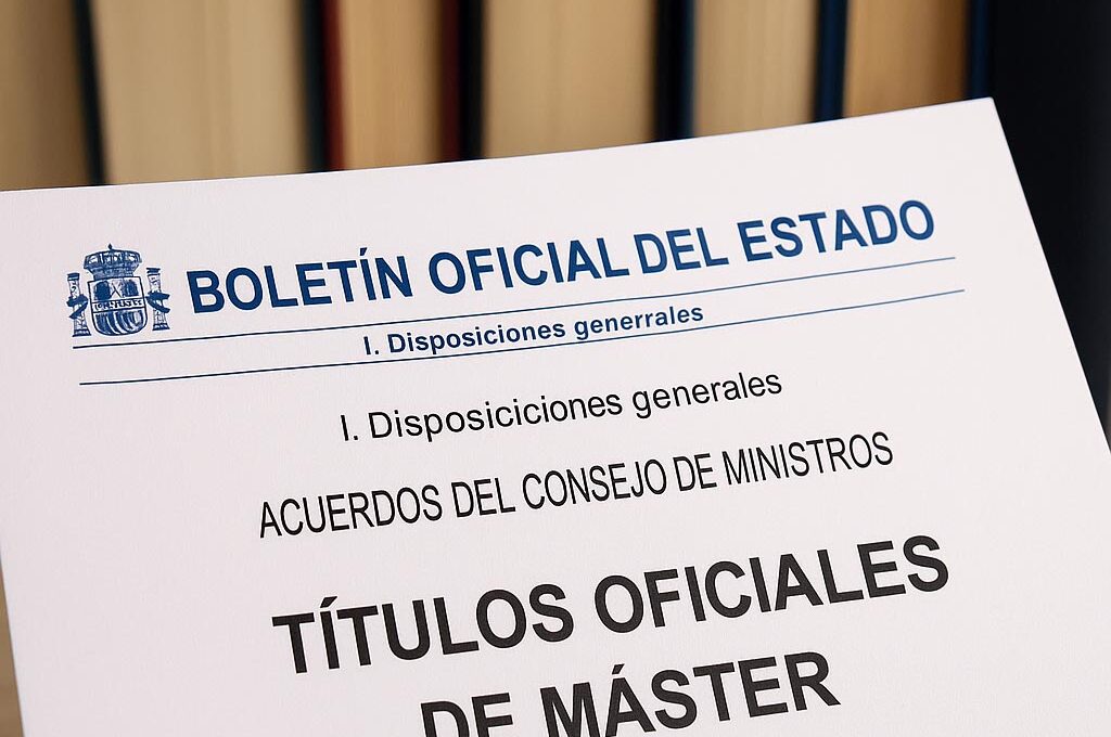 📘 Títulos oficiales de máster publicados en el BOE