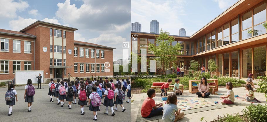 Las escuelas Montessori no superan en rendimiento a las tradicionales, pero sí destacan en convivencia y desarrollo social