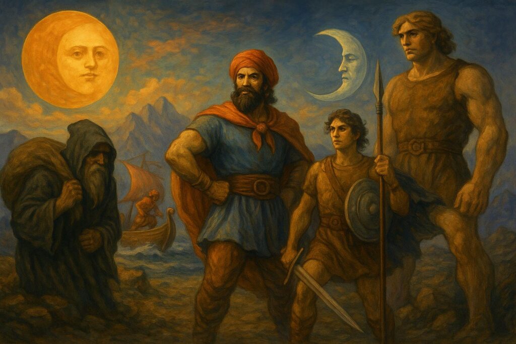 tipos de cuentos: cuentos míticos o cuentos legendarios