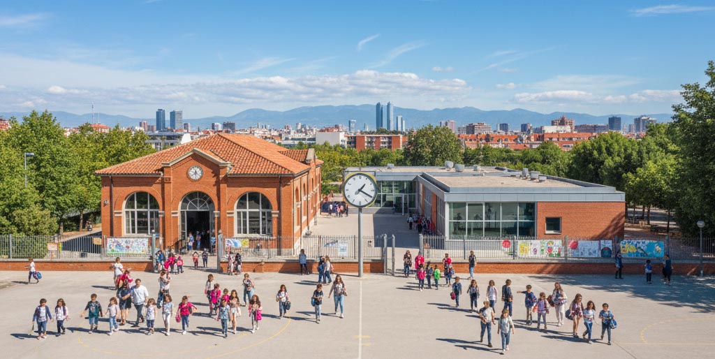Madrid generaliza la jornada partida en los colegios públicos