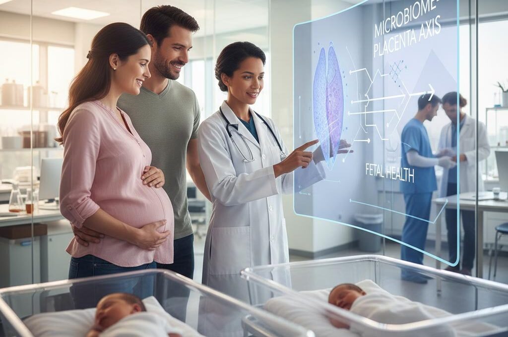 Relacionan microbioma materno y placenta: la nueva frontera del embarazo saludable