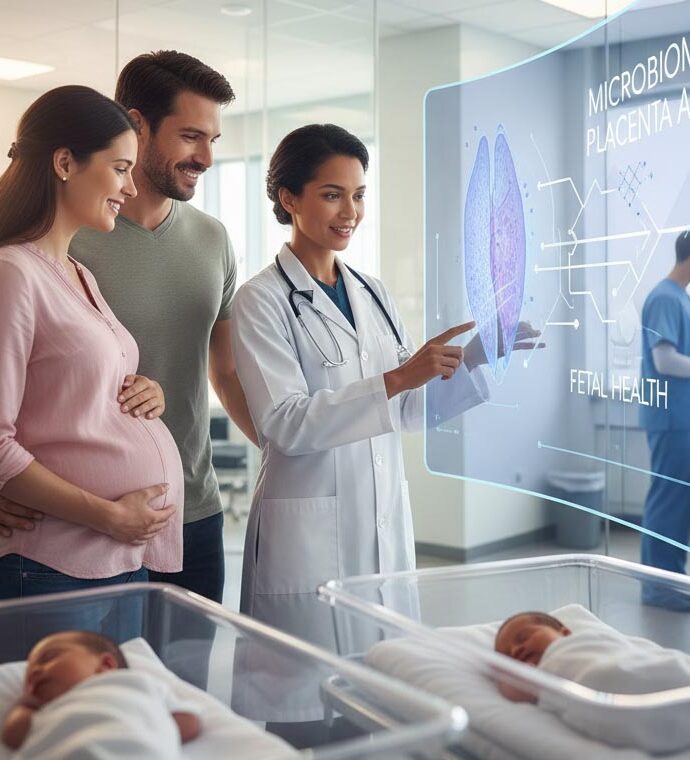 Relacionan microbioma materno y placenta: la nueva frontera del embarazo saludable