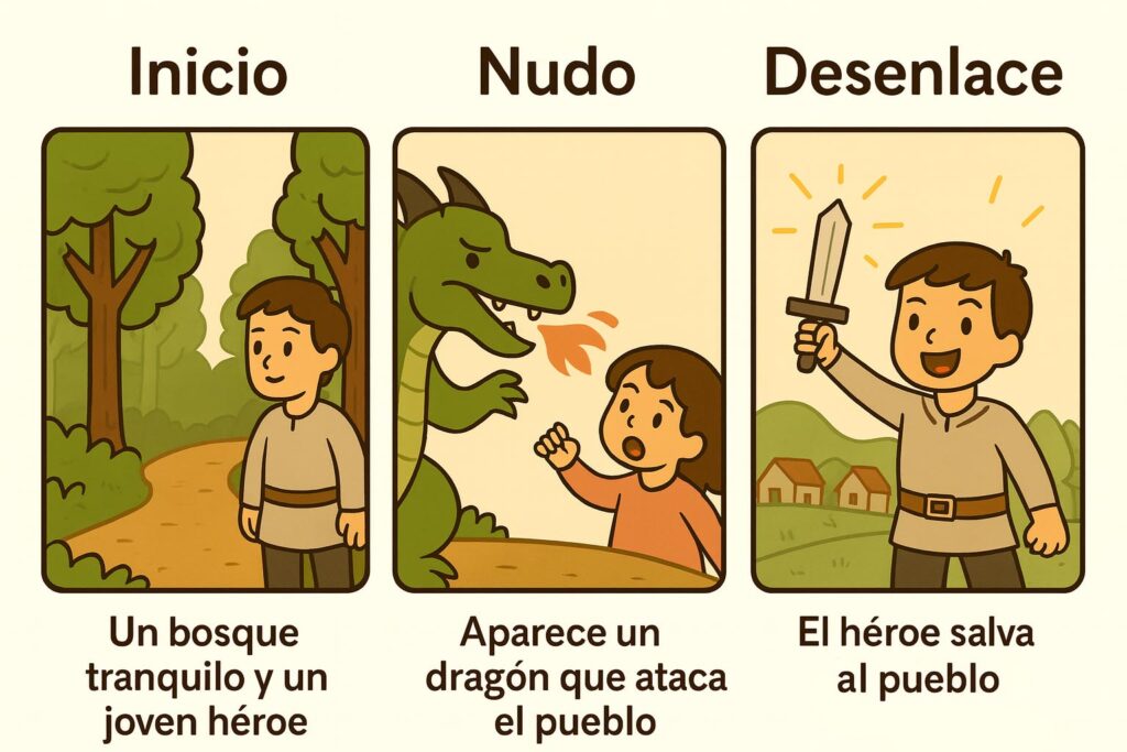 Estructura de un cuento para niños