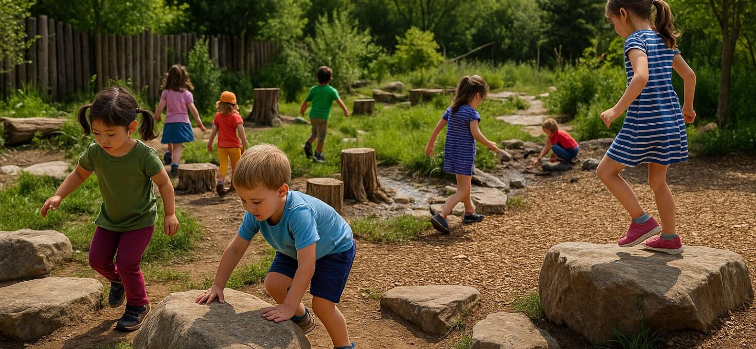 Una escuela en Pamplona convierte el recreo en una lección viva de naturaleza