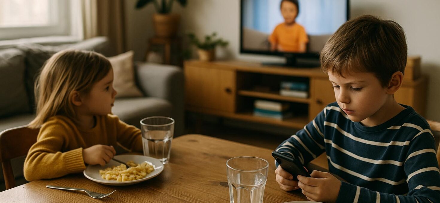 📱 Cómo los padres están manejando el tiempo de pantallas en niños