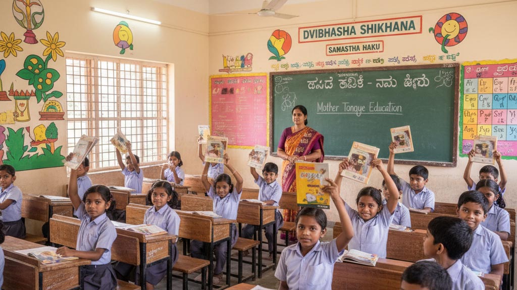 Karnataka (India) propone política educativa bilingüe