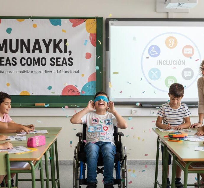 Campaña “Munayki, seas como seas” para sensibilizar sobre la discapacidad