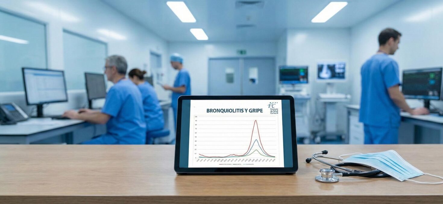 Sanidad alerta: el pico de bronquiolitis se adelanta y coincide con la nueva variante de gripe estacional