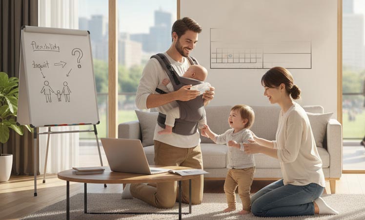 La baja por paternidad se extiende a cinco meses: debate abierto sobre la necesidad de una prestación más flexible y equitativa