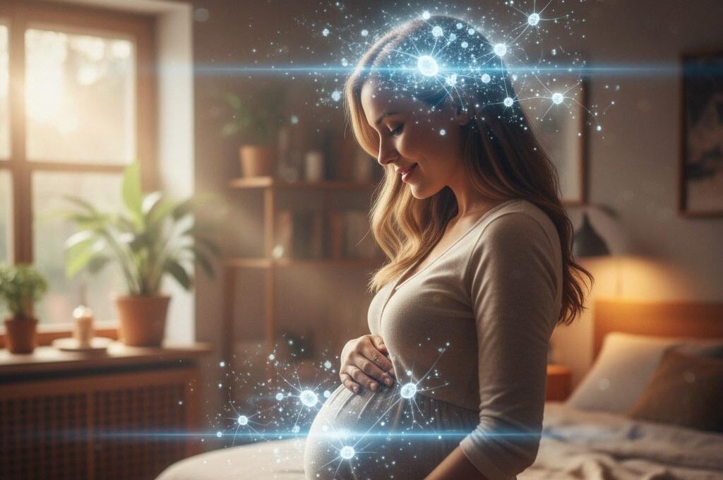 Cambios en el cerebro de la mujer durante el embarazo evidenciados por neuroimagen