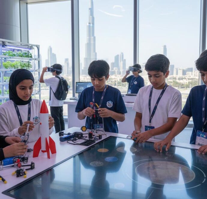 Emiratos Árabes Unidos lanza campamento de invierno “Generaciones del Futuro” para estudiantes