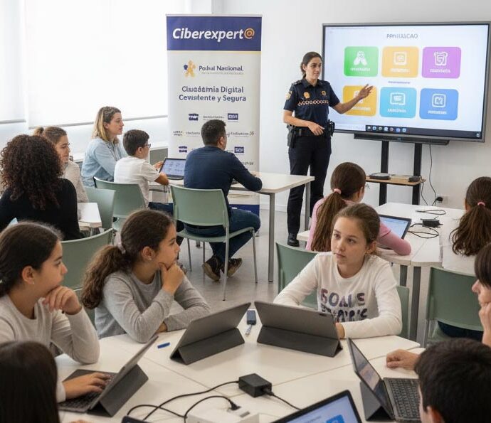 Programa «Ciberexpert@» de Policía Nacional impulsa la educación digital segura