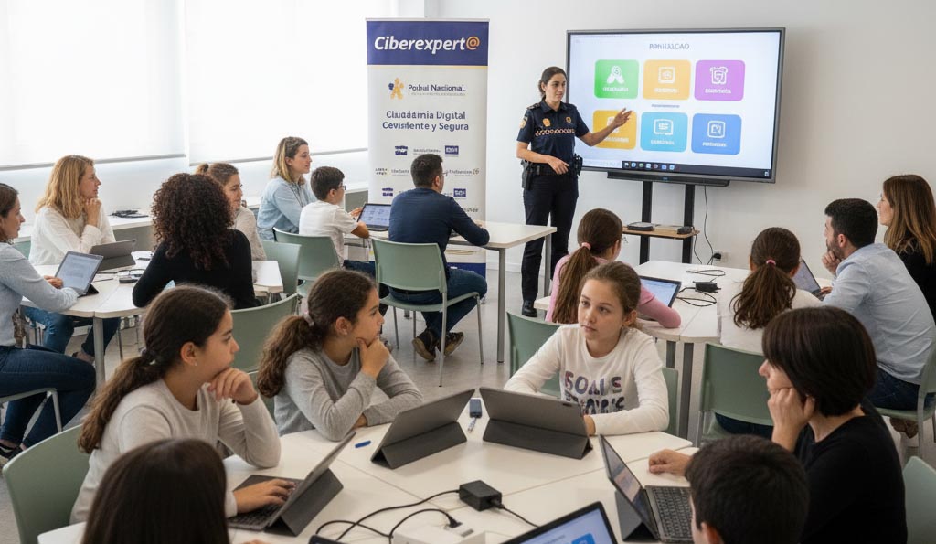 Programa «Ciberexpert@» de Policía Nacional impulsa la educación digital segura