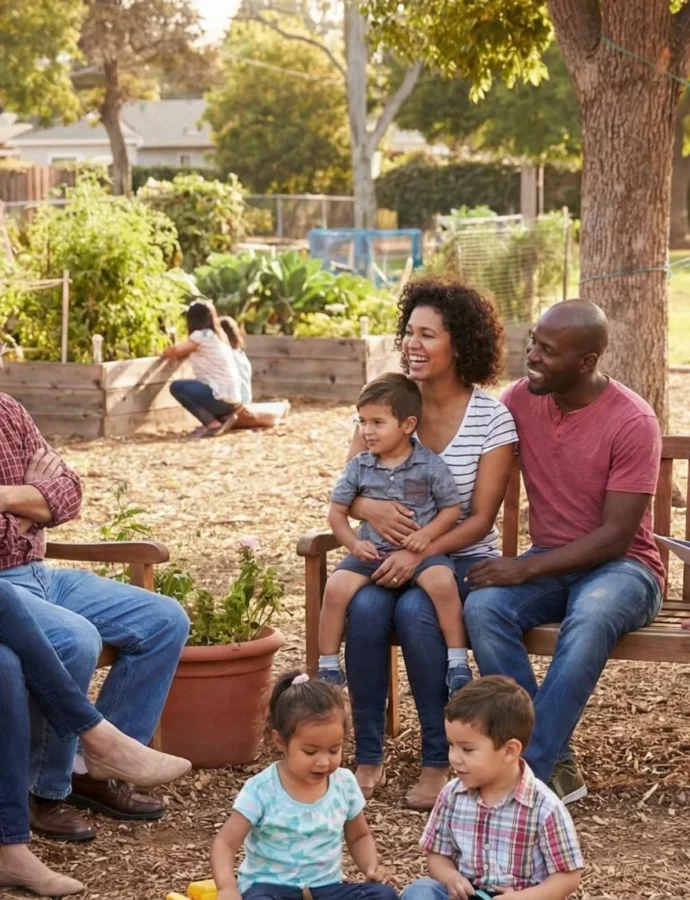 El cuidado parental colectivo reduce estrés y mejora la crianza