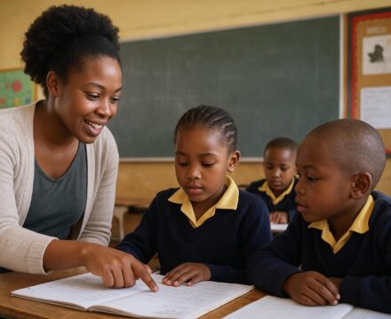 educacion infantil reducir brecha aprendizaje sudafrica actualidad