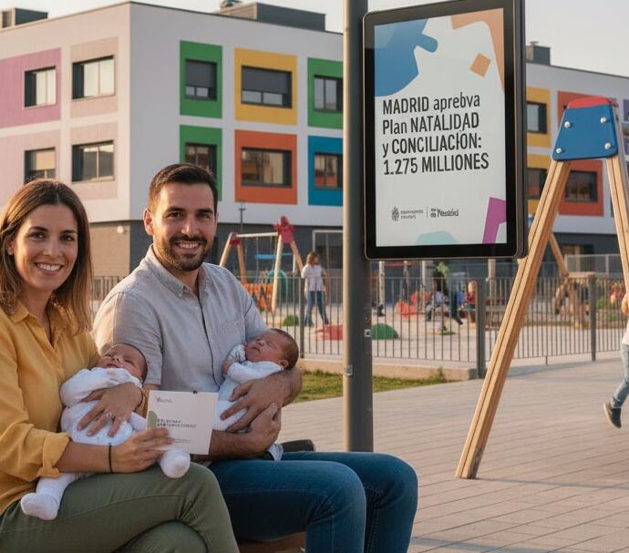 El Plan de Fomento de la Natalidad y Conciliación de Madrid se aprueba con 1.275 millones hasta 2029
