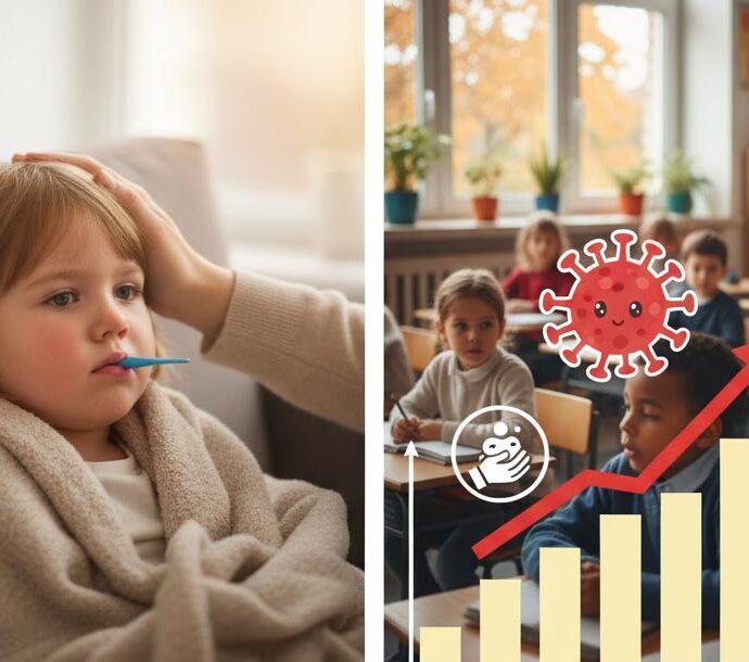 ¡Alerta otoñal! El grupo menor de 5 años, el más afectado por la gripe tras la vuelta al cole