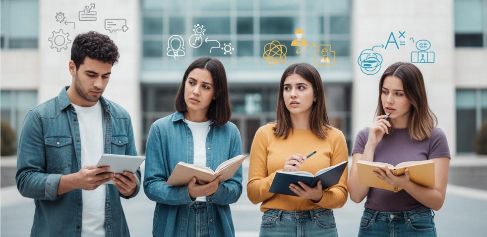 Los jóvenes españoles con estudios superiores necesitan desarrollar más competencias clave