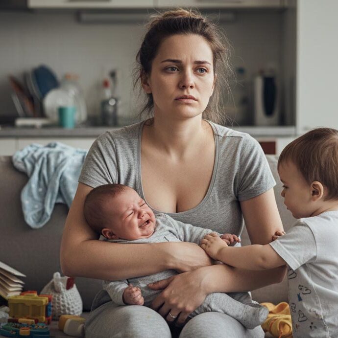 Crisis de salud mental materna: 78% de madres españolas se sienten sobrecargadas
