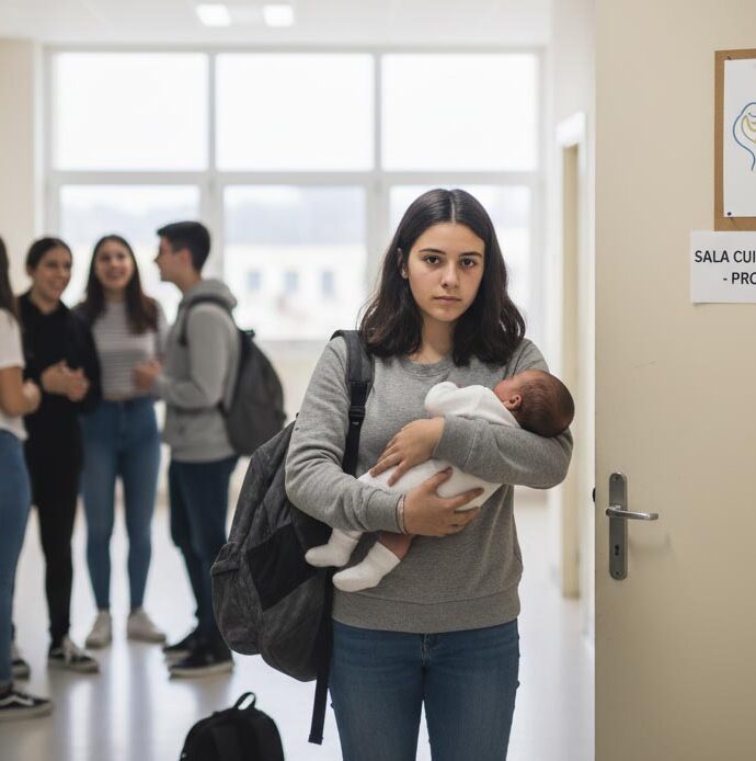 La maternidad adolescente dispara la exclusión educativa y social en España