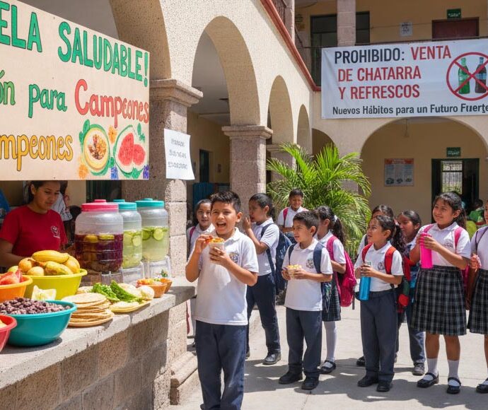 México prohíbe la venta de comida ultraprocesada en escuelas