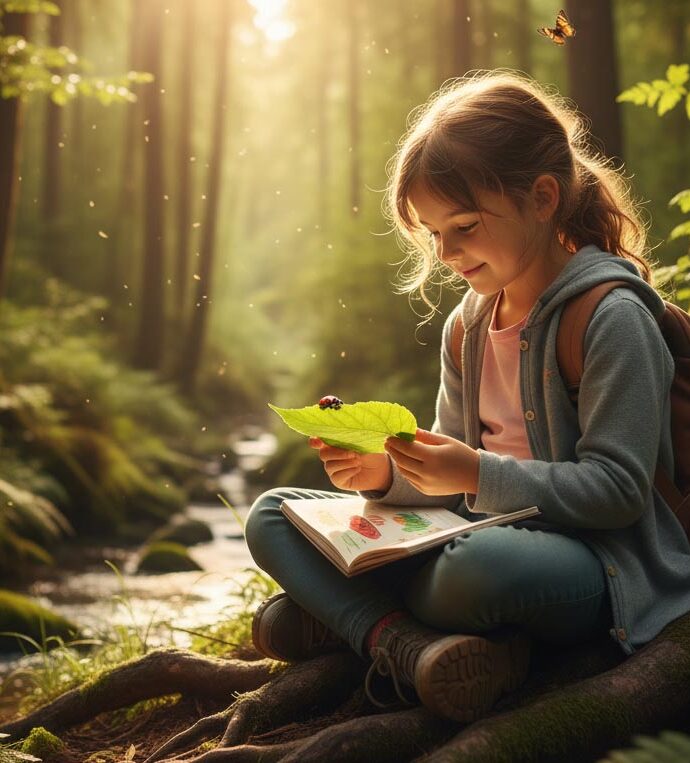 La naturaleza como terapia: cómo los espacios verdes restauran la atención y el cerebro infantil