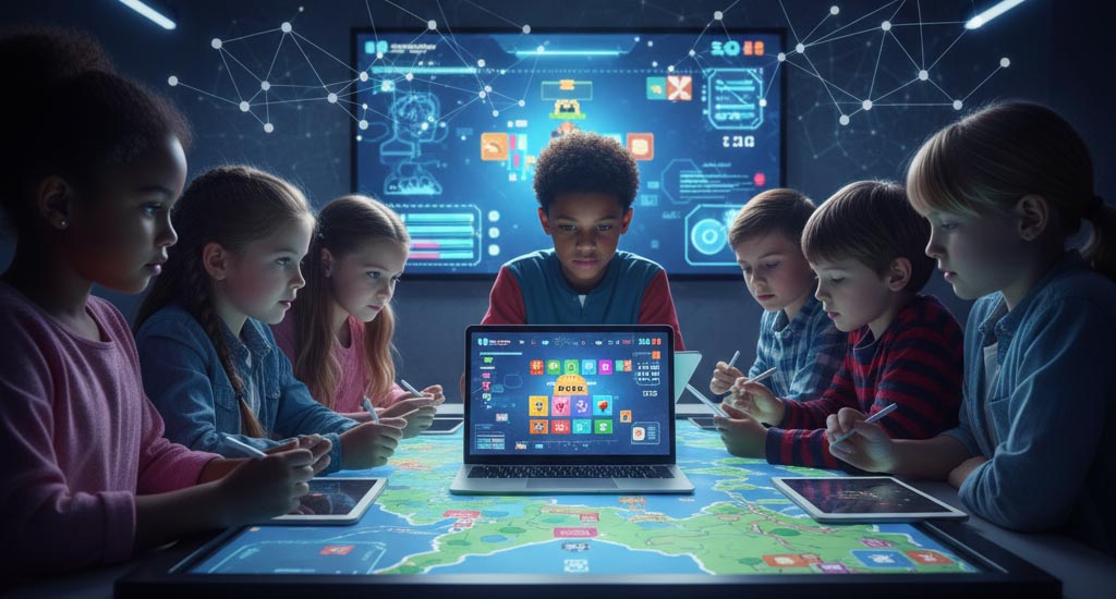 De consumidores a creadores: los niños diseñan videojuegos educativos con inteligencia artificial