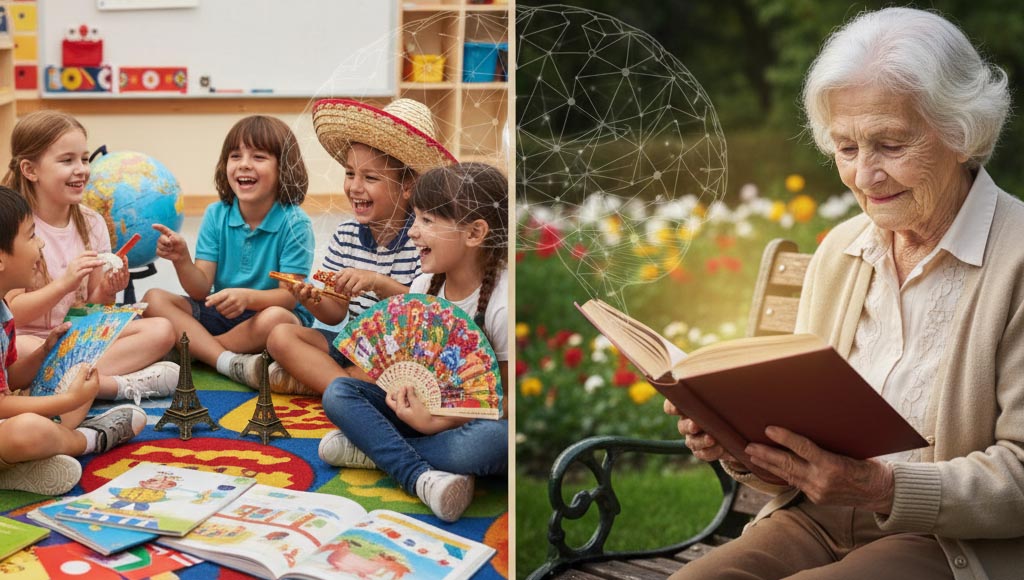 Hablar varios idiomas podría ayudar a frenar el envejecimiento