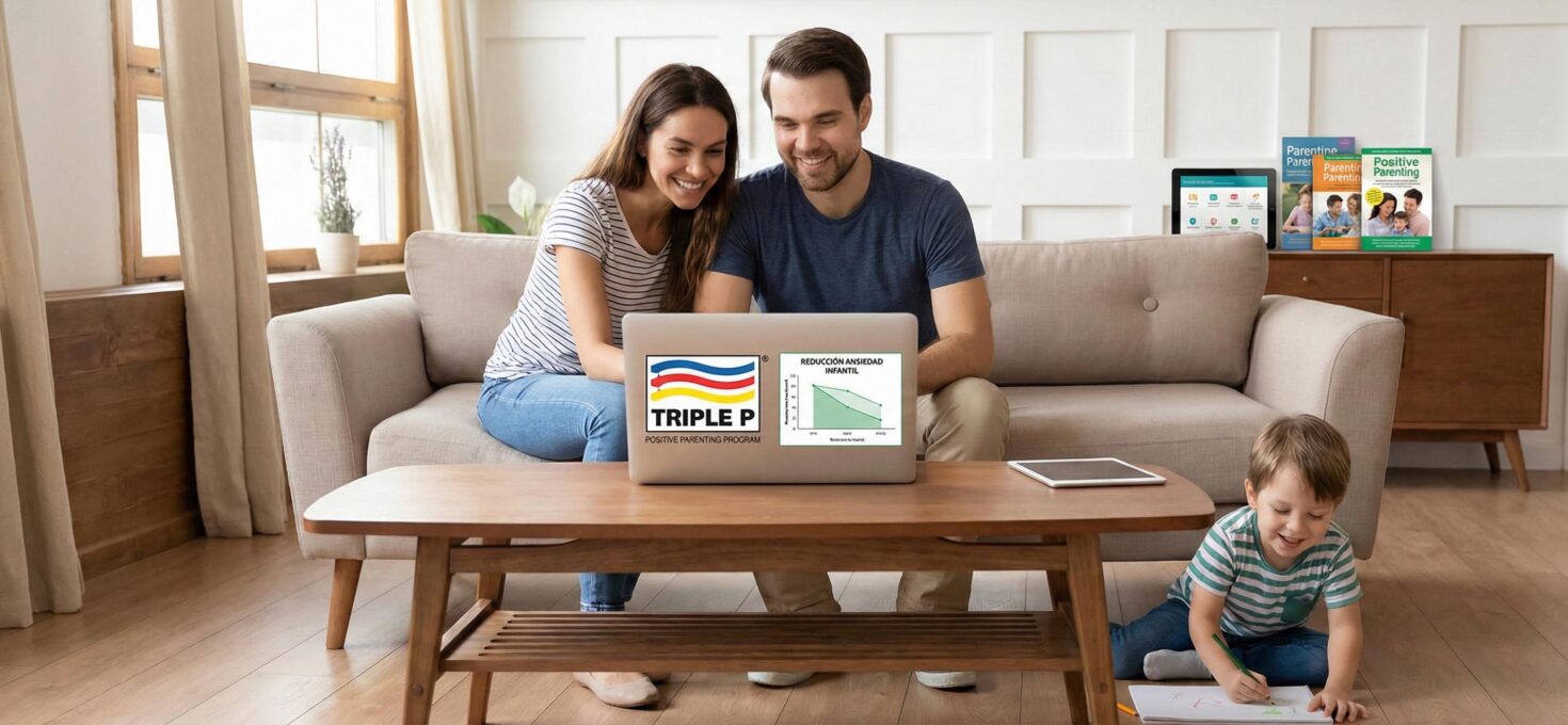 Programa de crianza online mejora el bienestar infantil