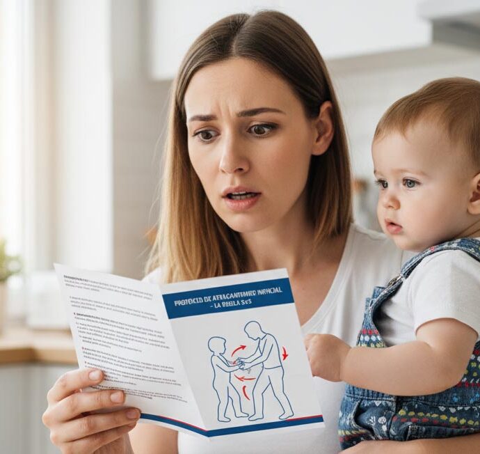 Protocolo de atragantamiento en mayores de un año: la secuencia 5×5 sustituye al antiguo método