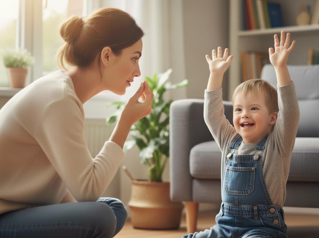 retraso mental y lenguaje comprension