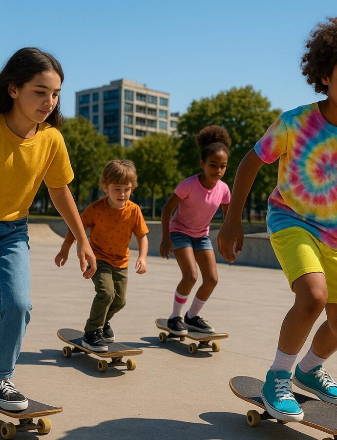 Los expertos destacan el skateboarding como la mejor alternativa sin pantallas para niños